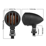 Indicatore di direzione per moto 12V IPX66 5W metallo