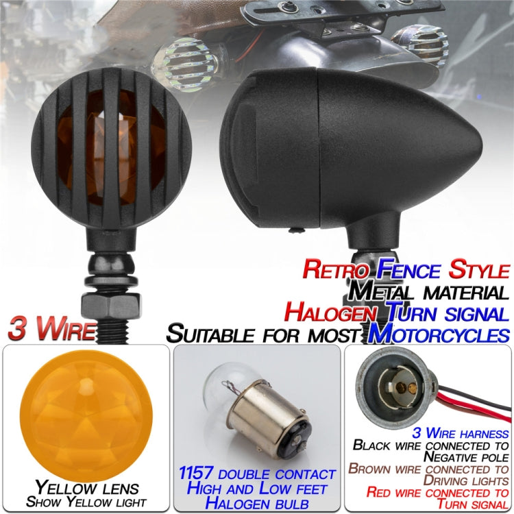Indicatore di direzione per moto 12V IPX66 5W metallo