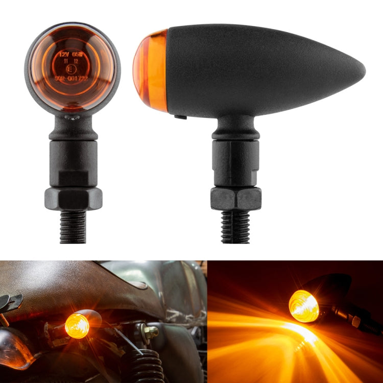 Indicatori di direzione in metallo per moto 12V KC805