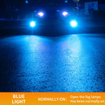 Fari LED auto H7 27W DC12V in lega di alluminio