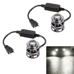 Fari LED auto H7 27W DC12V in lega di alluminio