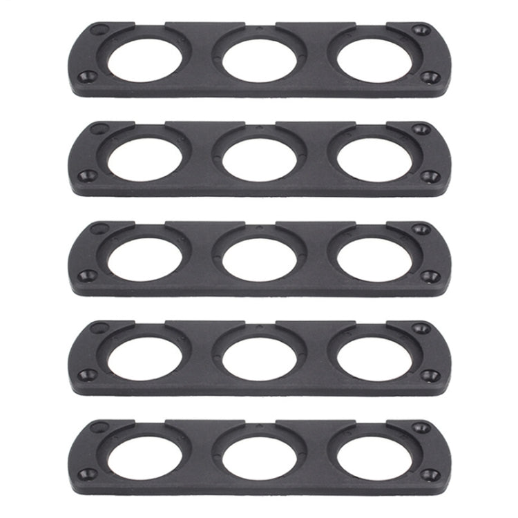 Pannello accendisigari USB con voltmetro a 3 fori per auto