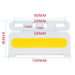 Lampada indicatori laterali impermeabile DC24V 10 pezzi