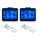 Spia stroboscopica impermeabile 3" 9 LED per auto e camion