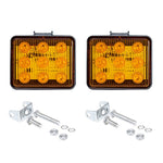 Spia stroboscopica impermeabile 3" 9 LED per auto e camion