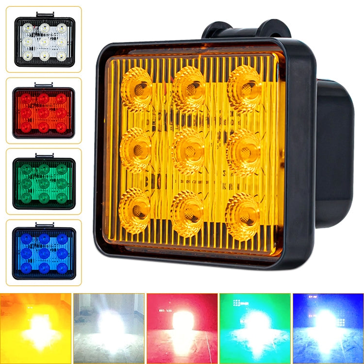 Spia stroboscopica impermeabile 3" 9 LED per auto e camion