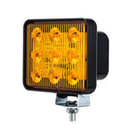 Spia stroboscopica impermeabile 3" 9 LED per auto e camion