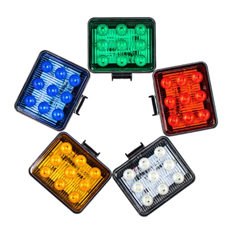 Spia stroboscopica impermeabile 3" 9 LED per auto e camion