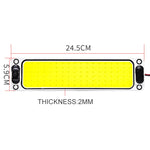 Lampada LED COB 108 perline 12-24V per auto e camper