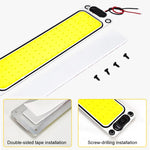 Lampada LED COB 108 perline 12-24V per auto e camper