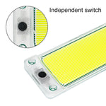 Lampada LED COB 108 perline 12W 12-24V per cabina auto