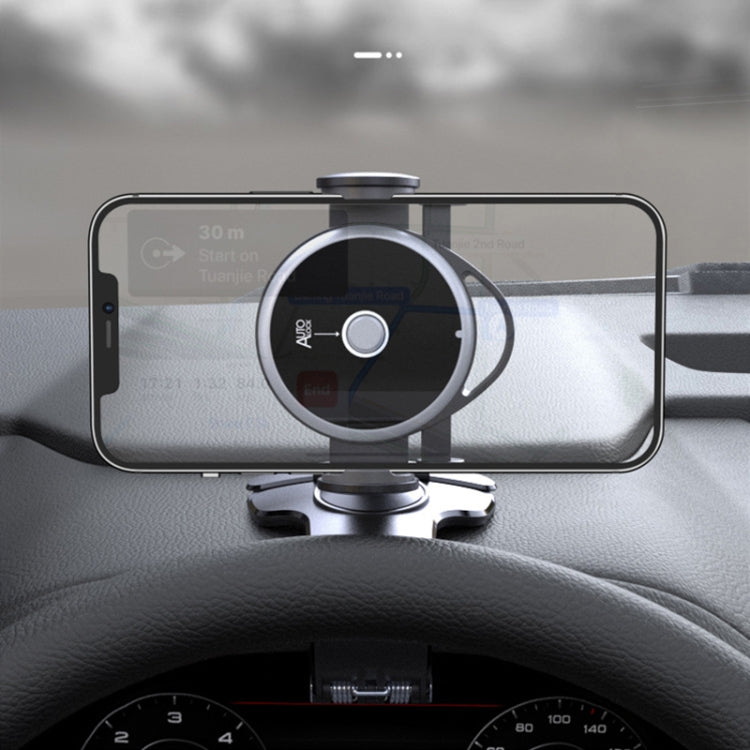Porta cellulare auto multifunzione con targa e rotazione 360°