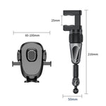 Supporto auto per cellulare clip grande girevole 360°