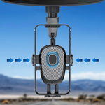 Supporto auto per cellulare clip grande girevole 360°