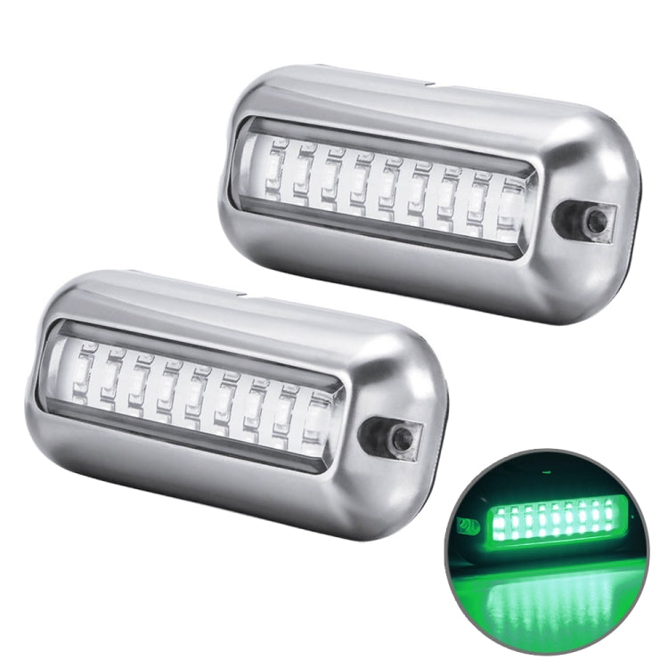 Luce subacquea 27 LED 10-30V in acciaio inox per yacht