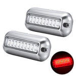 Luce subacquea 27 LED 10-30V in acciaio inox per yacht