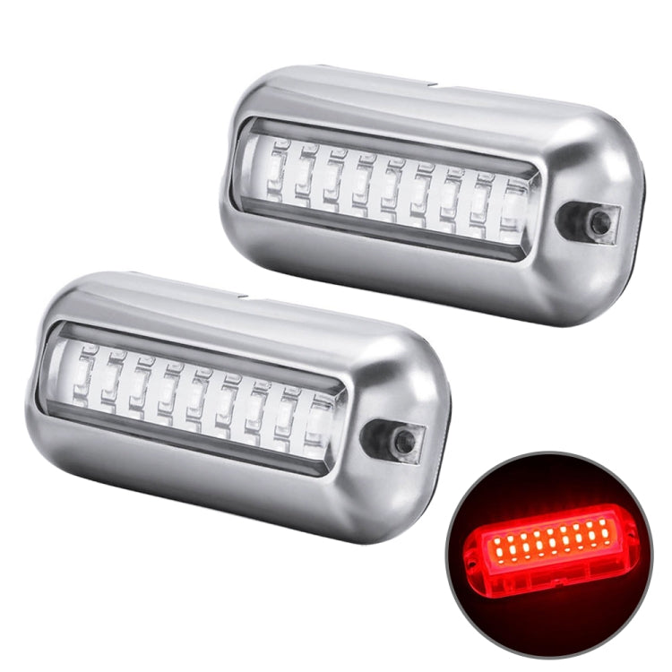 Luce subacquea 27 LED 10-30V in acciaio inox per yacht
