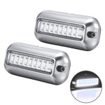 Luce subacquea 27 LED 10-30V in acciaio inox per yacht