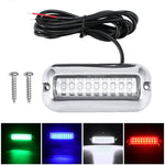 Luce subacquea 27 LED 10-30V in acciaio inox per yacht