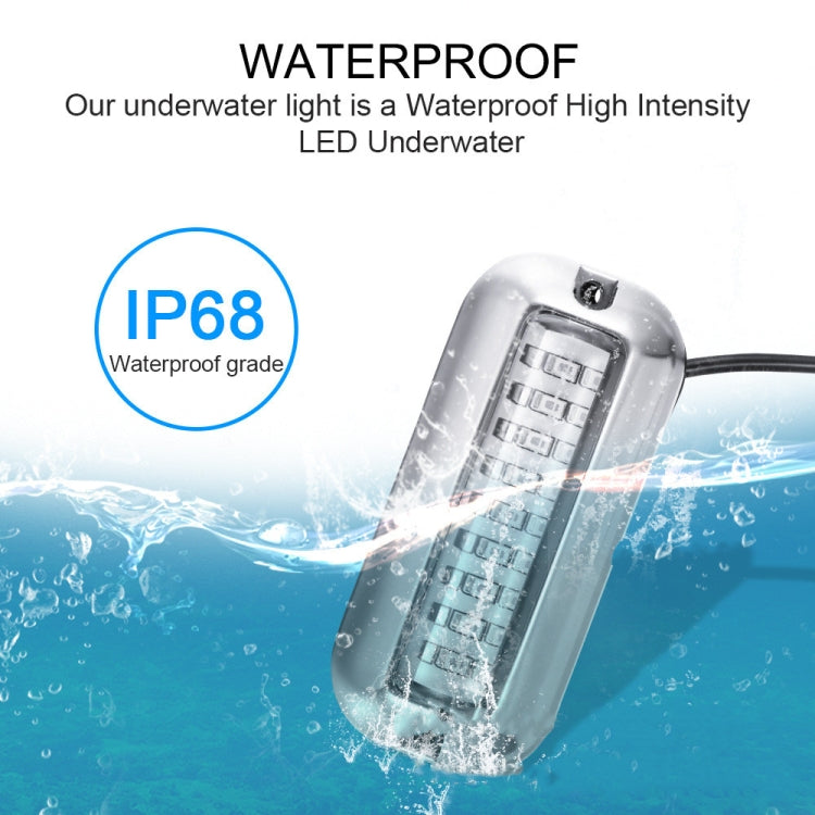 Luce subacquea 27 LED 10-30V in acciaio inox per yacht