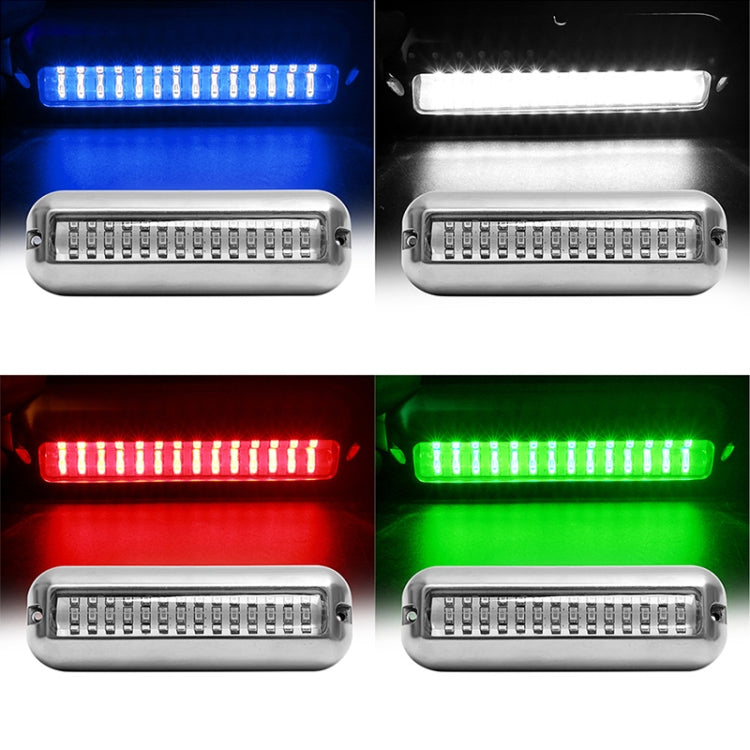 Luce subacquea 42 LED 10-30V in acciaio inox