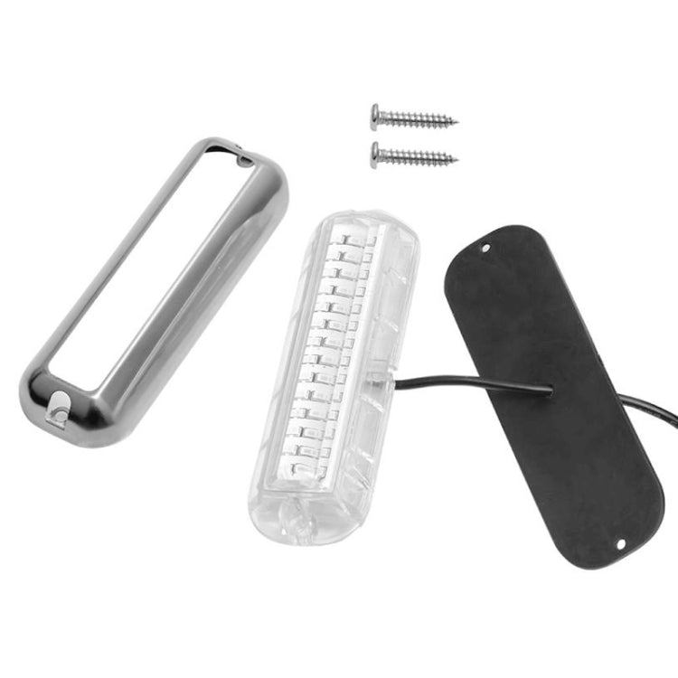 Luce subacquea 42 LED 10-30V in acciaio inox
