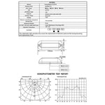 Luce subacquea 42 LED 10-30V in acciaio inox