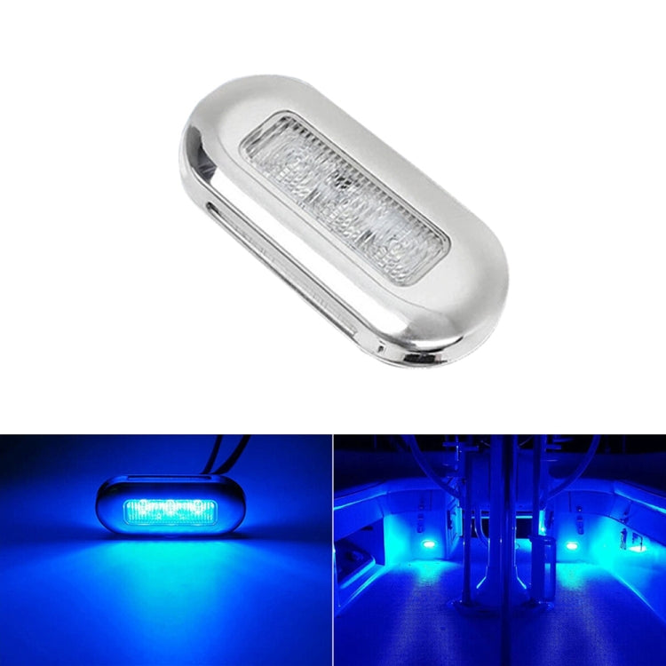 Luce subacquea in acciaio inox 3 pollici 12V per nave yacht