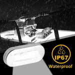 Luce subacquea in acciaio inox 3 pollici 12V per nave yacht