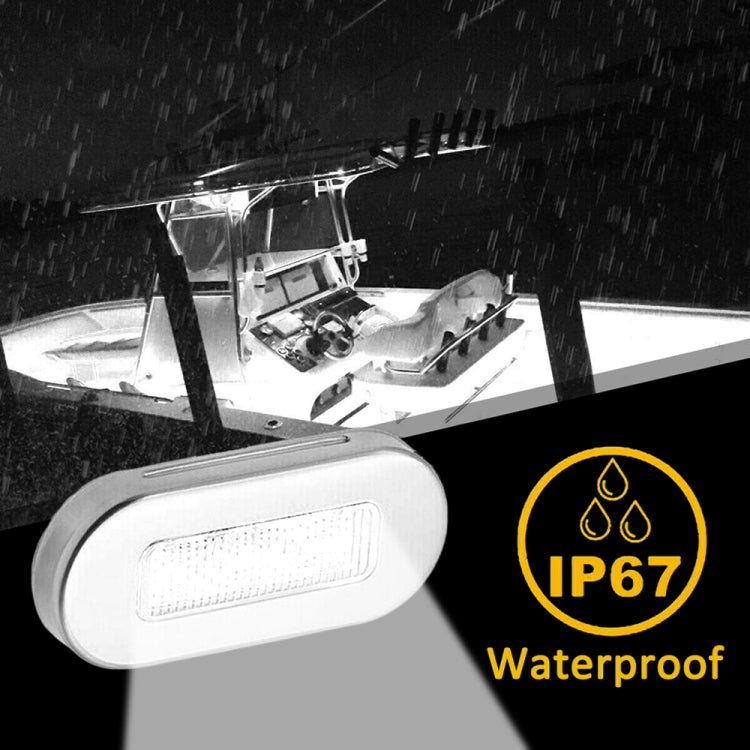 Luce subacquea in acciaio inox 3 pollici 12V per nave yacht