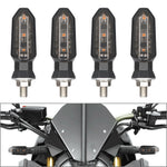 4 pezzi indicatori direzione LED per motociclette