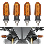 4 pezzi indicatori direzione LED per motociclette