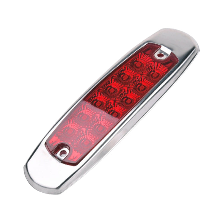 4 luci laterali LED 12-24V per camion con fissaggio bulloni