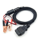 Cavo alimentazione emergenza ECU auto OBD II 3 metri