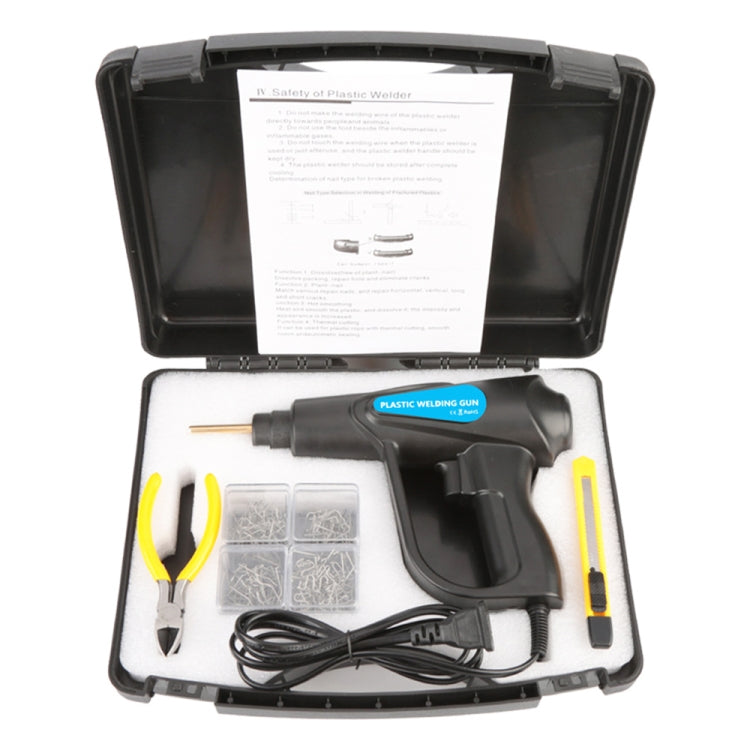 Pinza per riparazione paraurti auto con cucitrice 70W
