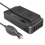 Convertitore 12V DC a 110V AC 200W con display digitale