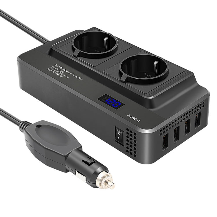Convertitore DC 12V a AC 220V 200W con display digitale