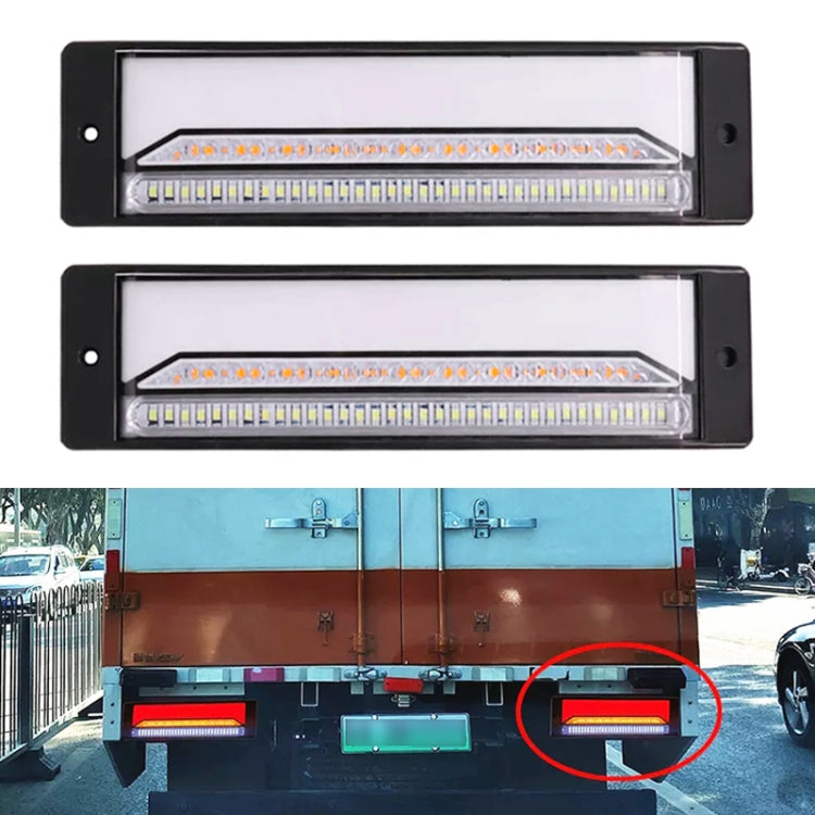 Set 2 luci LED per rimorchio camion 12-30V 33x18 cm