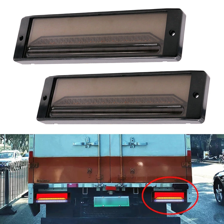 Set 2 luci LED per rimorchio camion 12-30V 33x18 cm