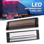 Set 2 luci LED per rimorchio camion 12-30V 33x18 cm