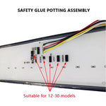 Set 2 luci LED per rimorchio camion 12-30V 33x18 cm
