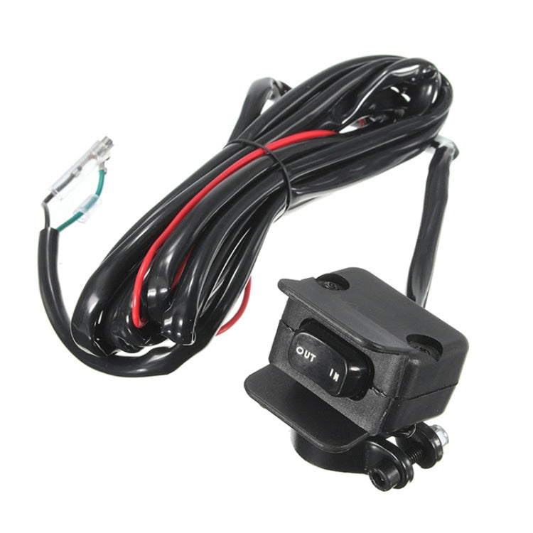Kit allarme linea controllo manubrio per verricello moto ATV UTV