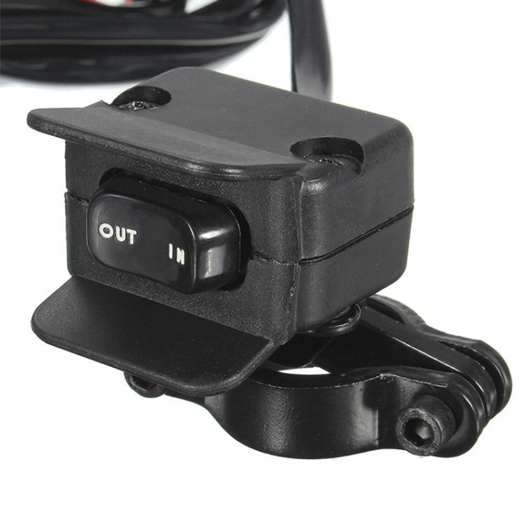 Kit allarme linea controllo manubrio per verricello moto ATV UTV