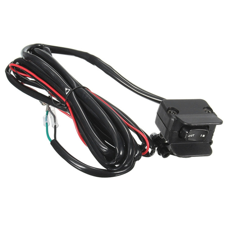 Kit allarme linea controllo manubrio per verricello moto ATV UTV