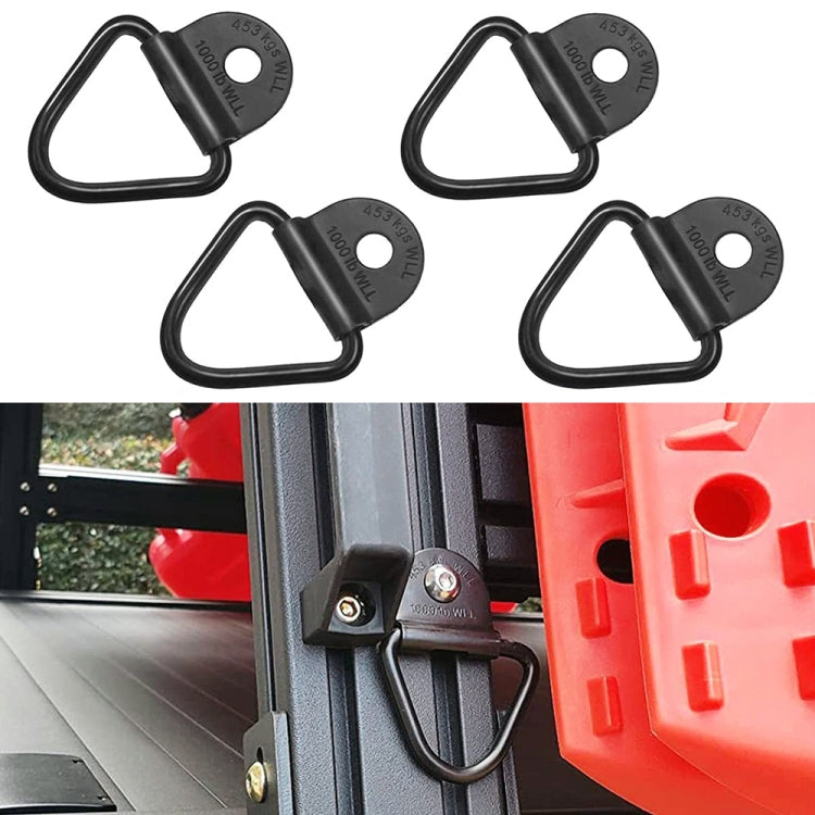 Set 4 ganci multifunzione per bagagliaio fuoristrada