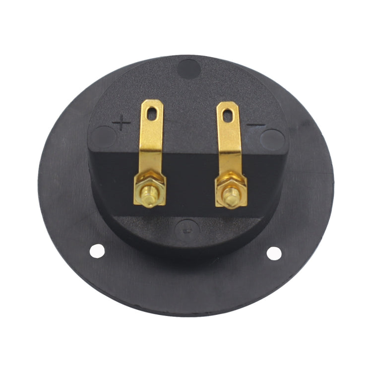 Set 2 in 1 connettori jack altoparlanti auto oro placcato