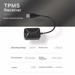 Sistema monitoraggio pressione pneumatici USB TPMS per Android