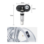 Sistema monitoraggio pressione pneumatici auto solare TPMS