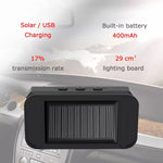 Sistema monitoraggio pressione pneumatici auto solare TPMS