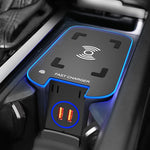 Caricabatterie wireless da auto 15W per Volvo XC60 XC90